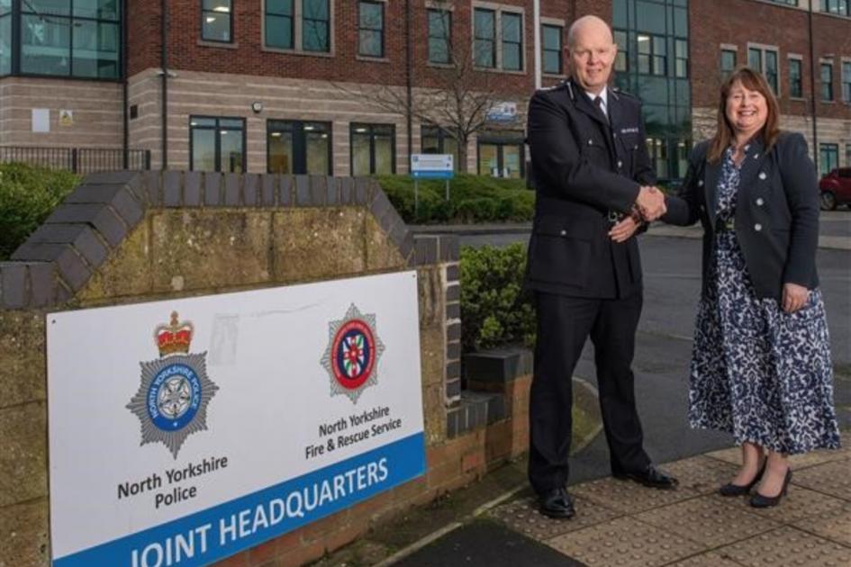 Tim Forber appointed as new North Yorkshire Police chief constable