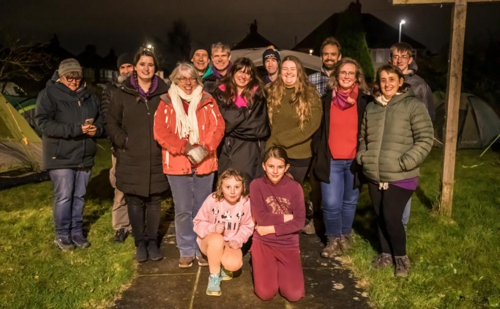 Sleep Out Fundraiser at Methodist Church Benefits Carecent and Inspire North
