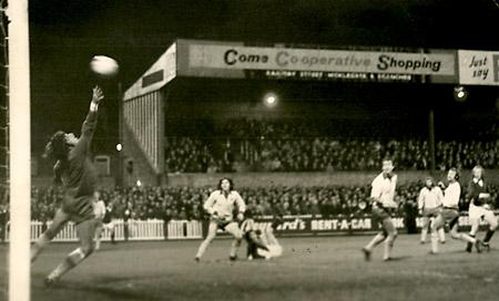 06/11/73: York City 1, Orient 0 - Ian Holmes's shot beats Orient 'keeper John Jackson to give City the equaliser.