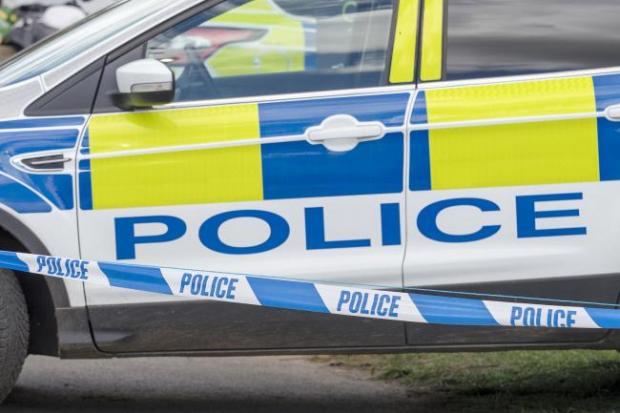 Police say a 65-year-old motorcyclist died in a crash on bank holiday Monday