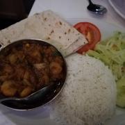 Chef's curry at Lal Quila