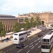Drawings included in proposals for York Station Gateway