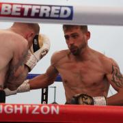 Professional boxer Rob Magill secured a second straight win in Oldham. Picture: Andrew Saunders/Sporting Captures