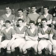 George Patterson, back row on the far right, with the York City reserve side in 1958