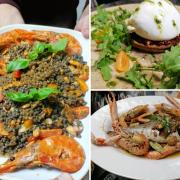 York's top rated restaurant Buongiorno serves up black ink Fregola, left, and more Sardinian seafood delights. Photos: Tripadvisor.