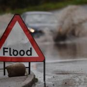 A road in York is said to be impassable due to flooding