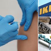 Morrisons, Ikea, Next: Firms cutting Covid sick pay for unvaccinated staff. (PA/Canva)