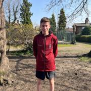 Isaac Stabler placed third for England in the recent SIAB Cross Country competition.