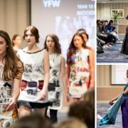 Outfits designed and created by fashion and textile students at All Saints RC School, York, were showcased at a fashion show in York. Pictures: Olivia Brabbs