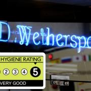 See the hygiene rating for the Wetherspoons in York (PA)