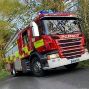 Firefighters were called to the scene in Strensall near York