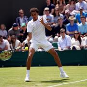 Paul Jubb in action at this year's Wimbledon Championships. Picture: Adam Davy/PA Wire