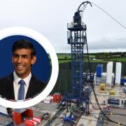 Rishi Sunak said a moratorium on fracking would be reinstated during his first PMQs (Cuadrilla/PA)