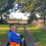 North Yorkshire man races 49 miles in his wheelchair for MND