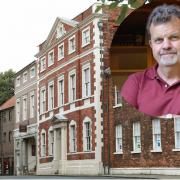 York Civic Trust writer in residence Robert Powell at Fairfax House on Saturday to run poetry workshops and investigate the city's lost treasures