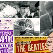 The Beatles in York memorabillia which is worth a fortune today. Images from Tracks Ltd