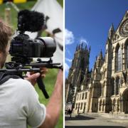 The filming will take place at York Minster next week