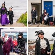 Hundreds of Goths descended on Whitby for the Whitby Goth Weekend