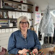 York textile artist Ealish Wilson is currently exhibiting her work at the prestigious Sunny Bank Mills Gallery in Farsley, near Leeds