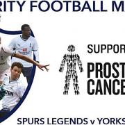 Yorkshire Spurs will take on Tottenham Hotspur legends at Tadcaster Albion next month.