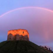 Izzy Chantry - was our June winner on the theme: Out and about in York - with this incredible shot of Clifford's Tower