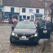 The taxi rank in Thirsk town centre PIcture: LDRS