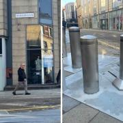 Spurriergate and High Ousegate have reopened with the new bollards in place