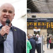 People travelling by train in York over the bank holiday weekend next week are to face disruption due to planned strikes by RMT union members