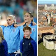 Excitement is starting to build across York as the Lionesses get ready to face Spain in the World Cup Final