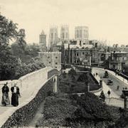 Classic 1880 view of York Minster from the city walls. Picture: Explore York Libraries and Archives