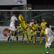 Tadcaster Albion sealed their progression in the West Riding County Cup with a shock 5-2 win at Bradford (Park Avenue).