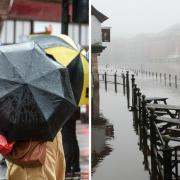 The Met Office issued the yellow warning for “heavy rain” in York which could lead to further flooding