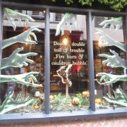 The window at The Society of Alchemists shop in The Shambles. By Lisa Young