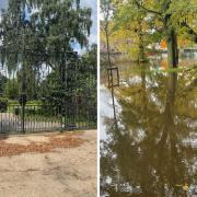 Rowntree Park remains closed today in the aftermath of Storm Ciarán