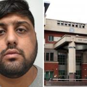 Mohammed Farooq, left, and Sheffield Crown Court