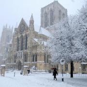 Snow is expected to hit York on Thursday and Friday