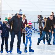 The Ice Factor outdoor skating rink at York's Designer Outlet will be close dtoday becausre of strong winds and unseasonably warm temperatures