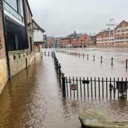 Flooding at King’s Staith in York