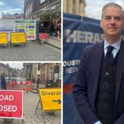 Traders in Blake Street, York, have shared their thoughts on the latest ongoing work to install anti-terrorism bollards