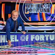 Graham Norton is the new host of Wheel  of Fortune. Picture: ITV/PA


Wheel of Fortune: on ITV1 and ITVX

Pictured: Graham Norton 

This photograph is (C) ITV Plc and can only be reproduced for editorial