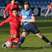 Tadcaster Albion rescued a late point in a 1-1 draw with Eccleshill United. (Photo: Craig Dinsdale)