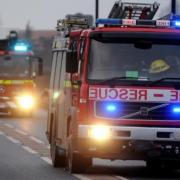 Three fire crews were called to the scene