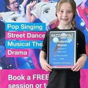 Indie Larner from Acomb who has type one diabetes secured a major scholarship to attend a York dance school