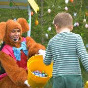 The Easter Show at William's Easter Adventures at children's adventure play attraction Williams Den