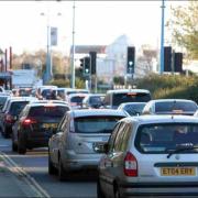 Heavy traffic is said to building up on the A64 near Stockton on the Forest
