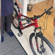 The red GT mountain bike that has been stolen in Malton
