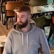 Harrogate police want to speak to a man who left without paying a food bill at Rubins Coffee in Cheltenham Parade