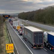 A crash on the A1(M) near Bramham is causing major delays