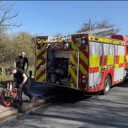 Firefighters have been called to a man in difficulty in the River Foss in York