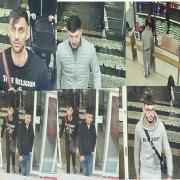 Police would like to speak to these men in connection with an alleged fraud